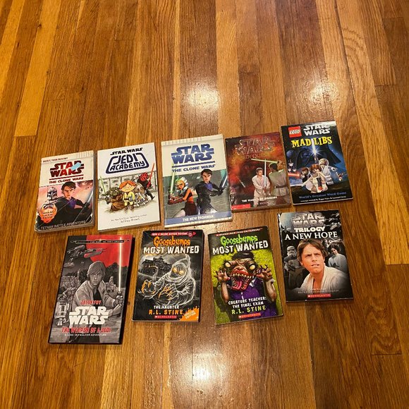 Scholastic | Other | Star Wars Goosebumps Lot Of 9 Kids Books Clone ...
